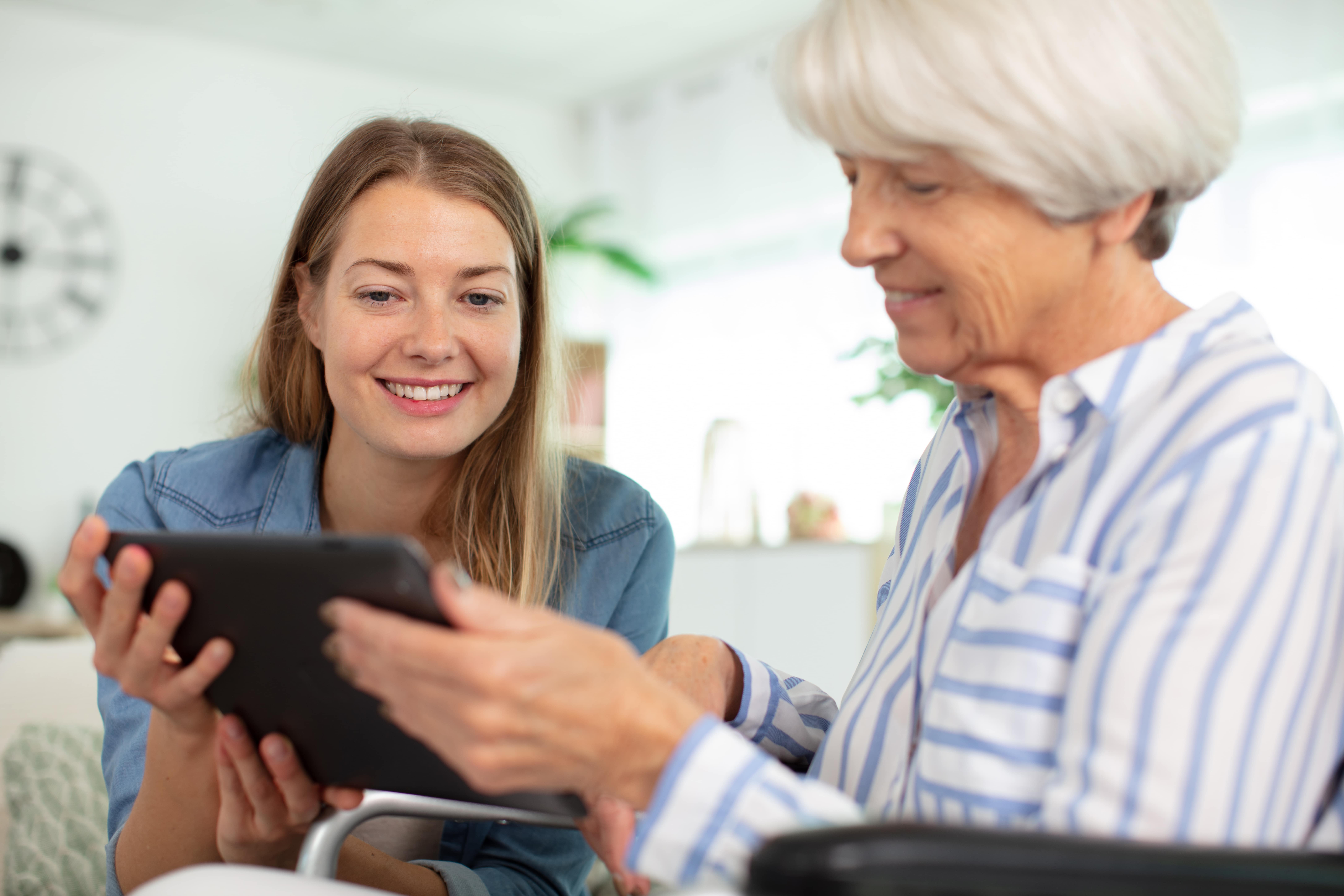 Promoting the safety and independence of residents through technology enabled social care
