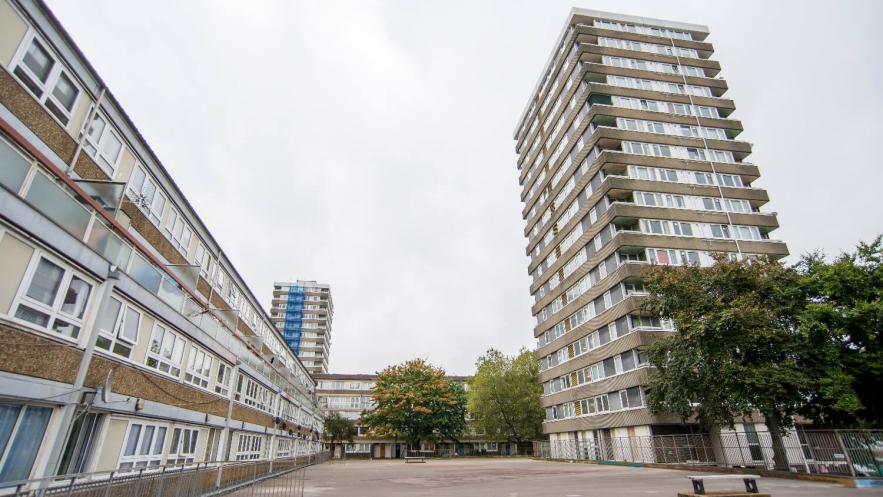 Cambridge Road Estate tower blocks