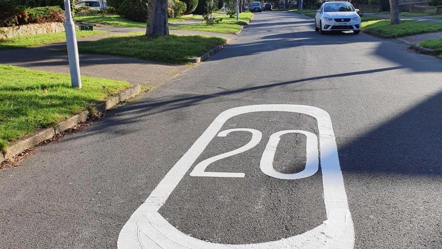 20mph speed limit rolls out in Surbiton