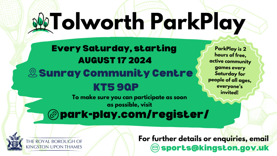 Kingston celebrates a summer of sport and fun with the launch of free ParkPlay 
