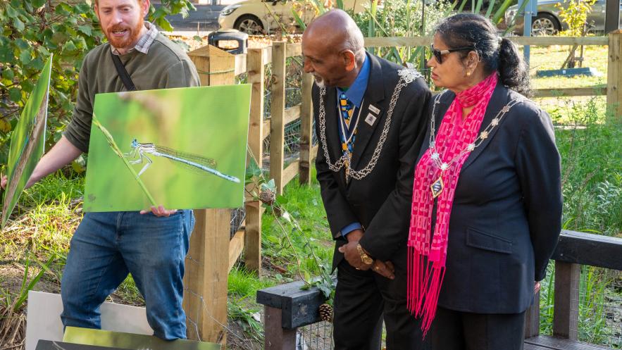 Local wildlife pond transformed thanks to money raised from developers