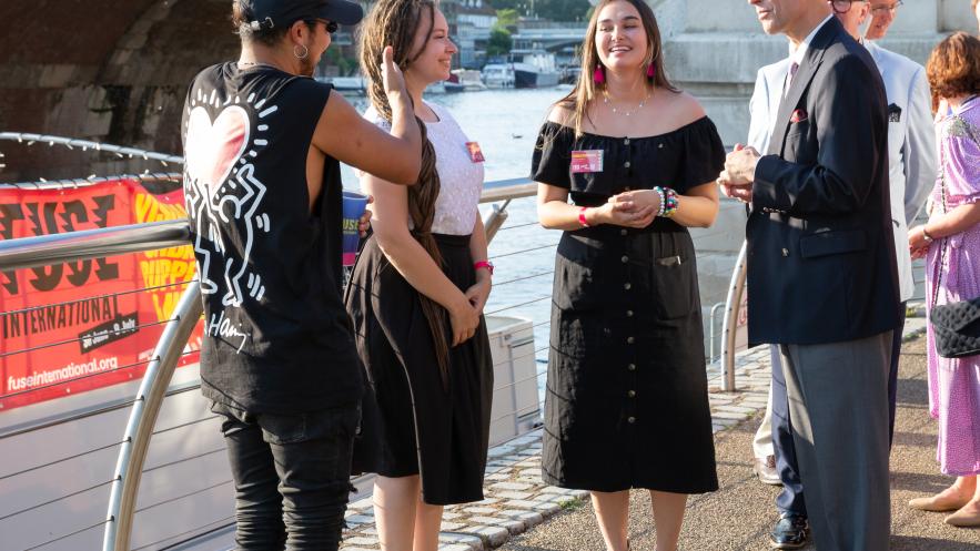 Royal opening for FUSEBOX - a new creative space for young people in Kingston 