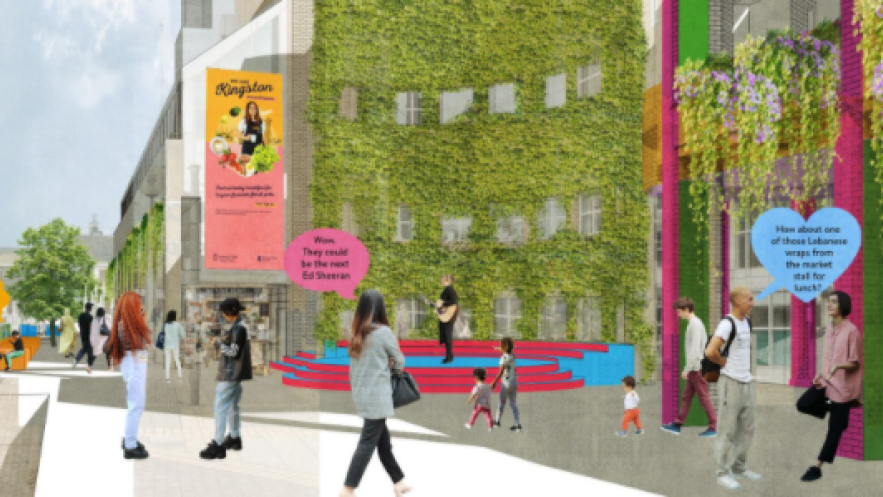 Winning design idea for £200,000 improvement of Kingston’s riverside unveiled