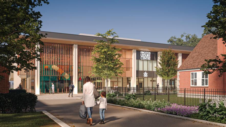 On track to deliver - another step closer to leisure centre for Kingston