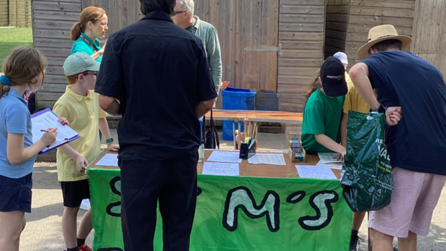 Kingston pupils launch eco refill shops to encourage community to reduce waste 